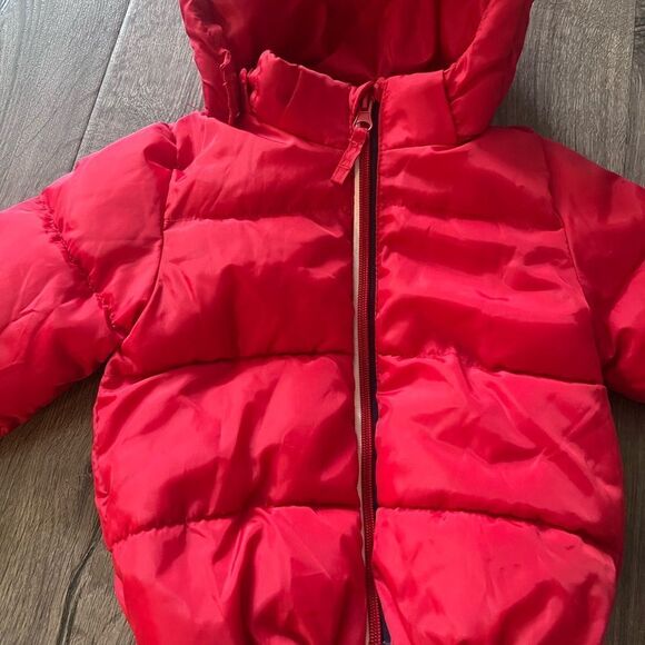 H&M PADDED HOODED JACKET size 12 Months - Picture 4 of 7